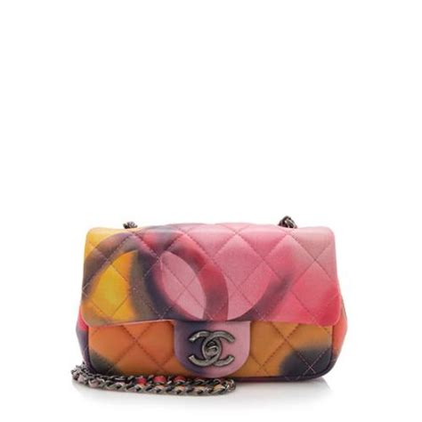 chanel flower power extra mini flap bag|chanel handbags flap.